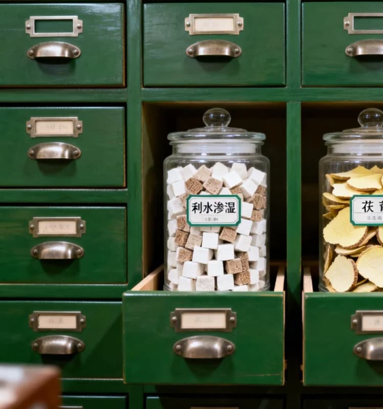 Water-Draining and Dampness-Leaching Herbs